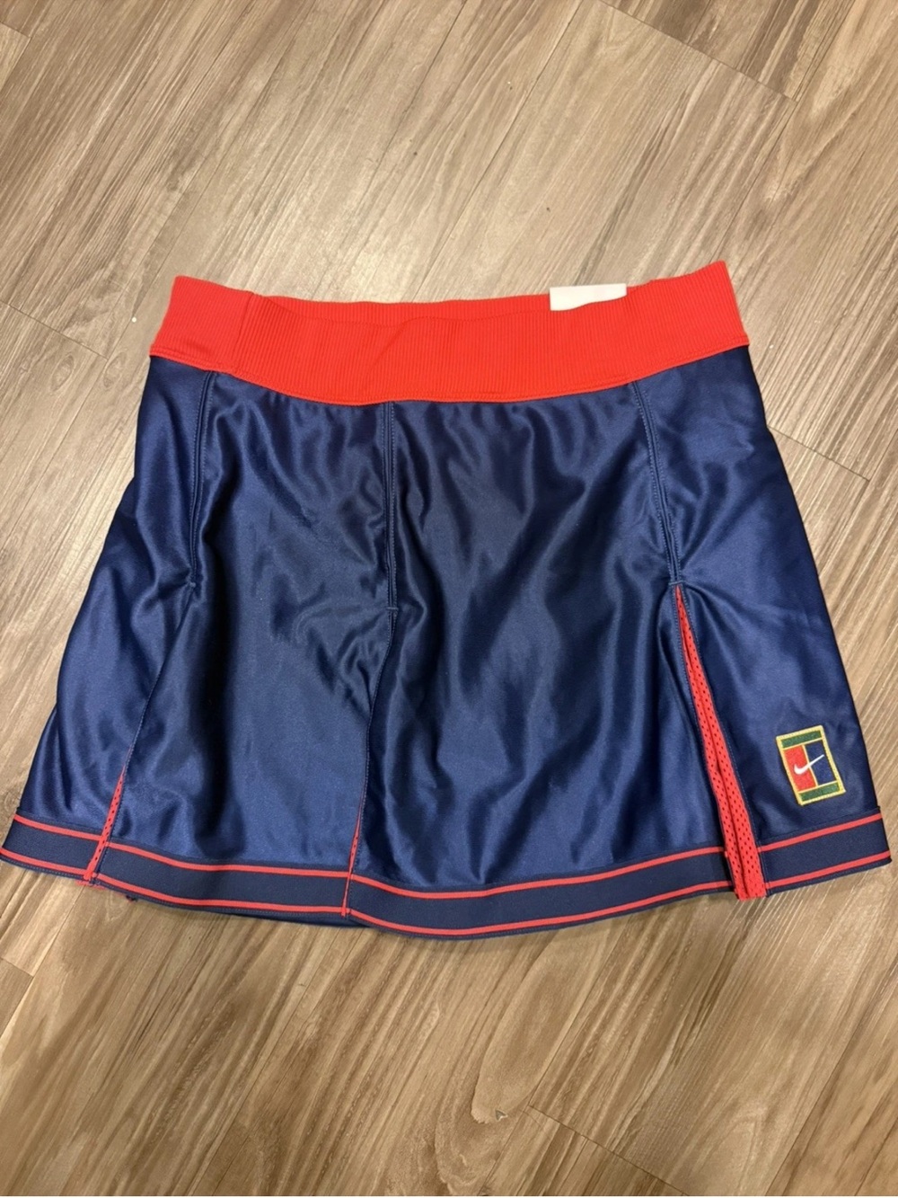 Nike Navy Skirt with Bright Red Waistband